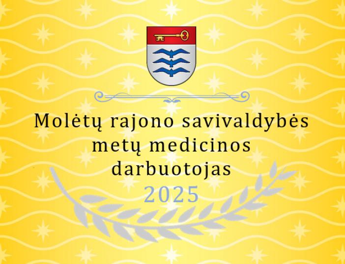 Kviečiame teikti kandidatus Molėtų rajono savivaldybės 2025 m. Metų medicinos darbuotojo vardui ir Premijai gauti