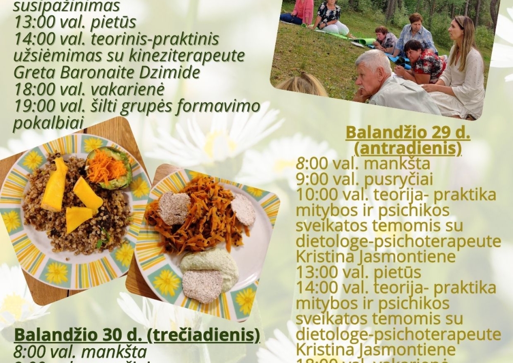 Kviečiame registruotis į stovyklą, skirtą širdies ir kraujagyslių ligų bei cukrinio diabeto programos įgyvendinimui
