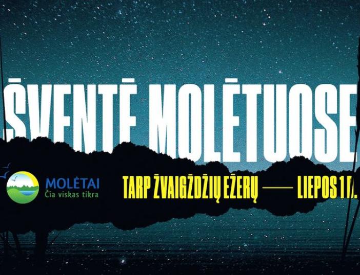 Liepos 1 d. maloniai kviečiame visus į Molėtų miesto šventę!