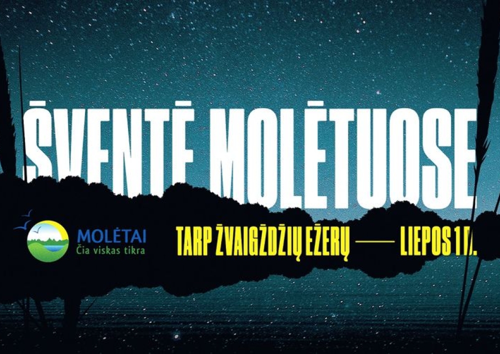 Liepos 1 d. maloniai kviečiame visus į Molėtų miesto šventę!