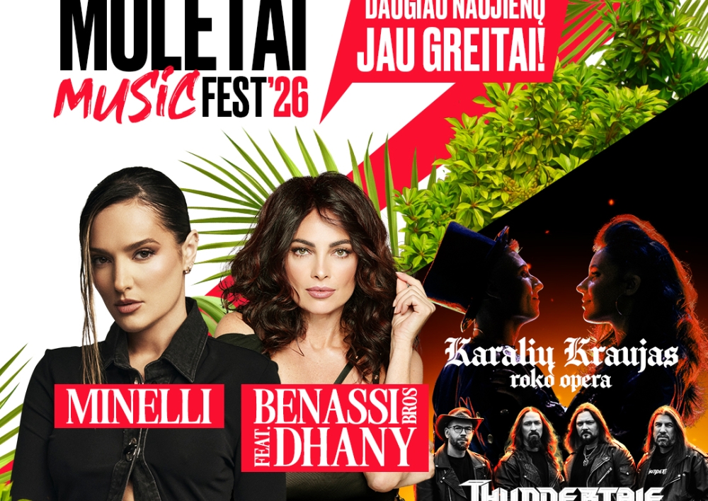 Molėtus rugpjūtį vėl sudrebins pasaulinio lygio muzikos festivalis