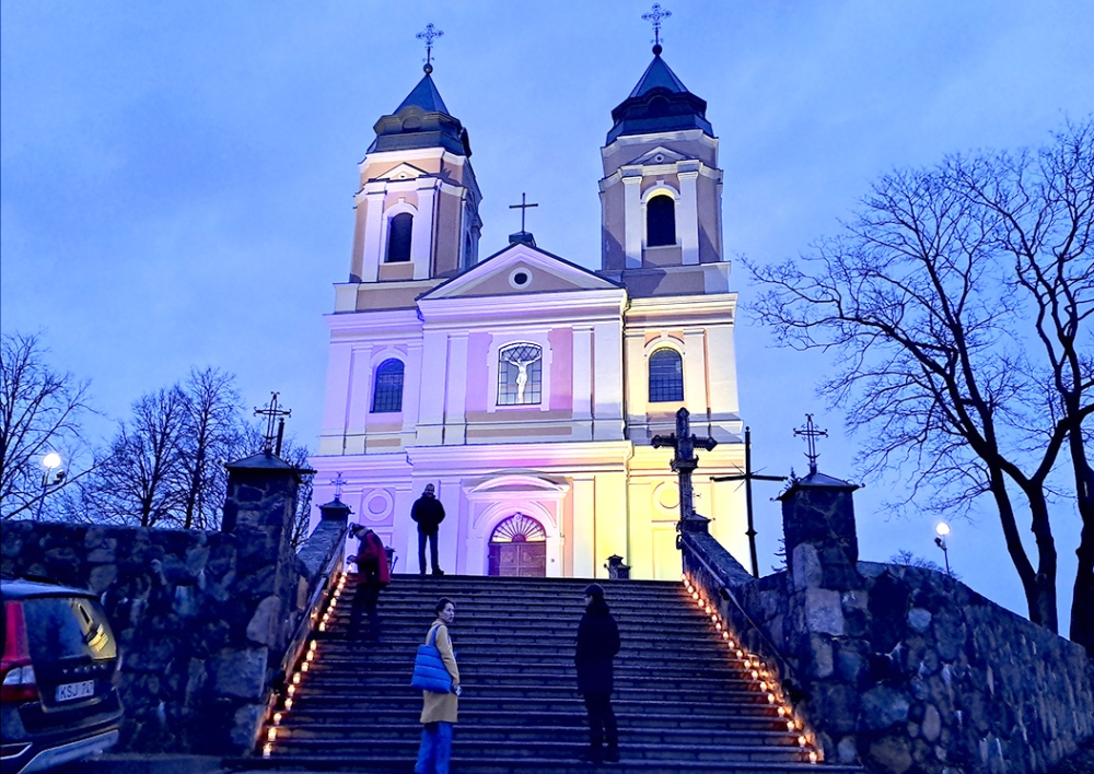 Molėtiškiai prisijungė prie visoje šalyje vykusios akcijos "Laisvė šviečia. Radarom!"
