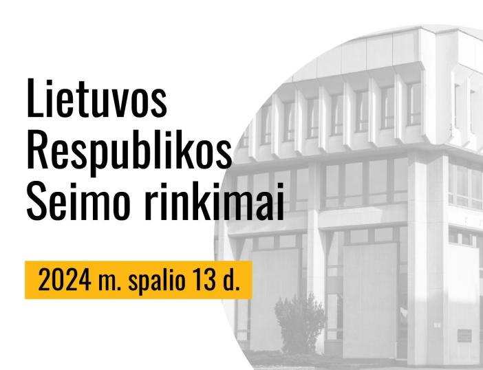 Informacija apie LR Seimo rinkimų išankstinį balsavimą Molėtuose