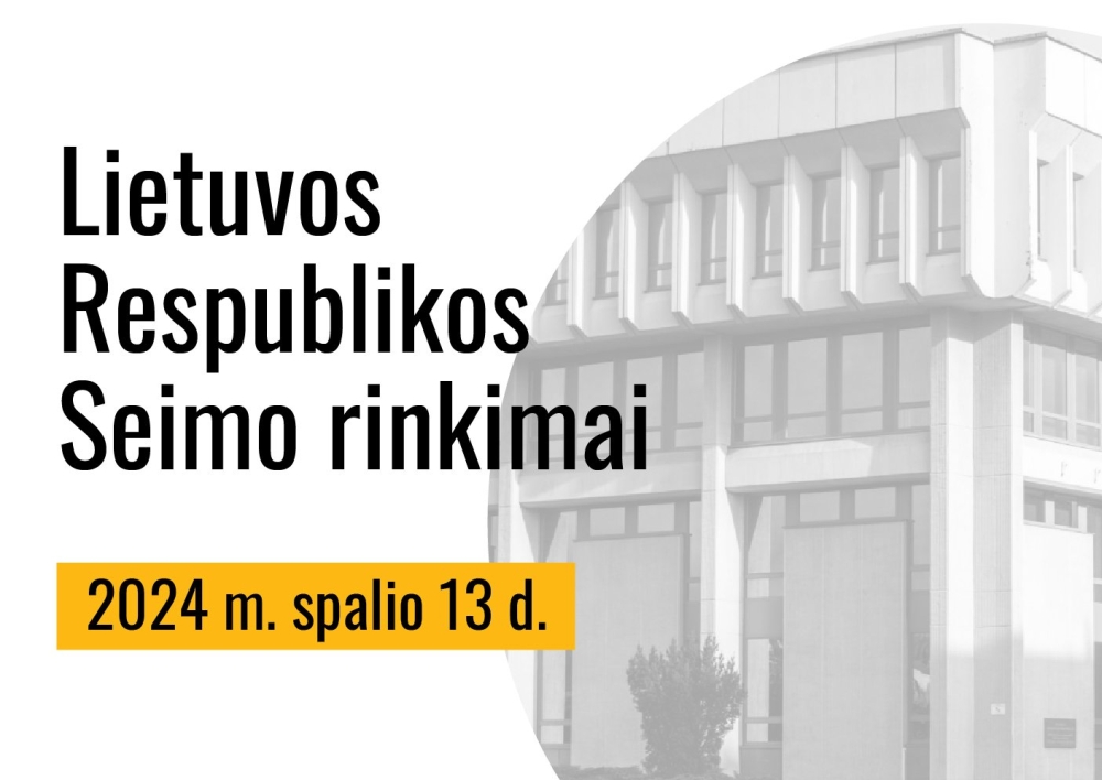 Informacija apie LR Seimo rinkimų išankstinį balsavimą Molėtuose
