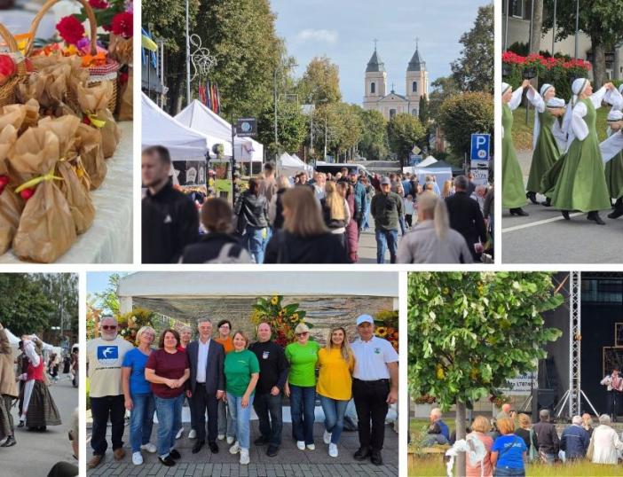 Mero padėka po Molėtų rudens šventės
