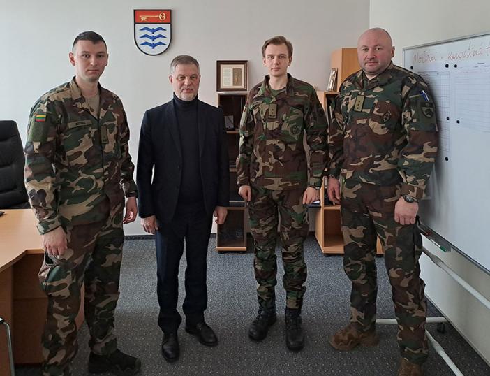 Meras susitiko su Šaulių sąjungos atstovais