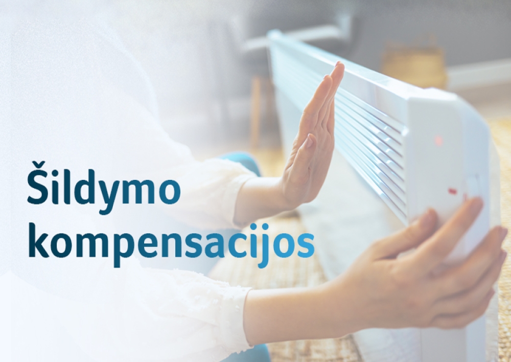 Priimami prašymai kompensuoti būsto šildymo, karšto ir geriamojo vandens išlaidas
