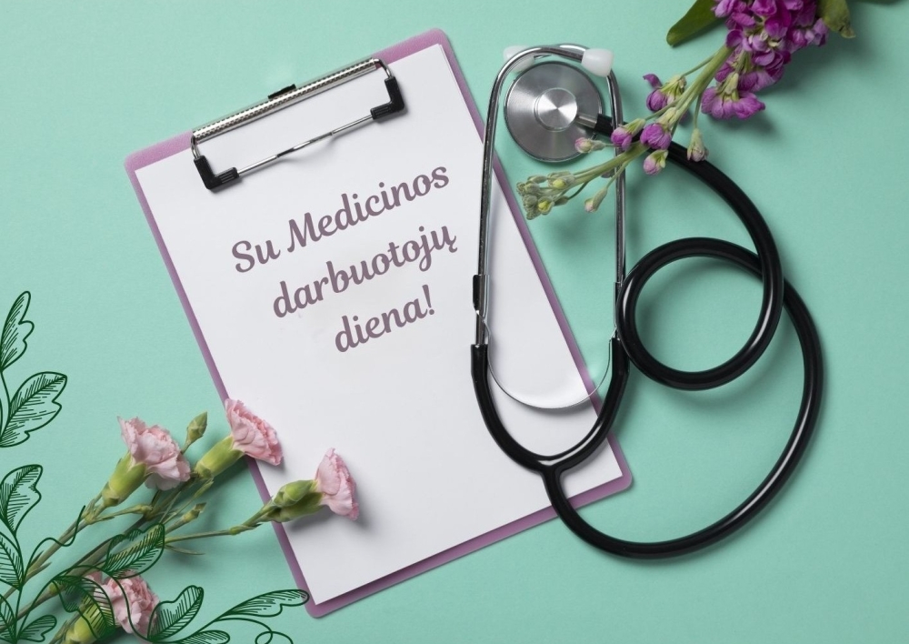 Mero sveikinimas Medicinos darbuotojų dienos proga