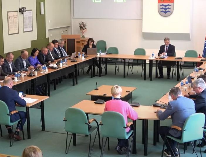 Spalio 31 d. savivaldybės tarybos posėdyje
