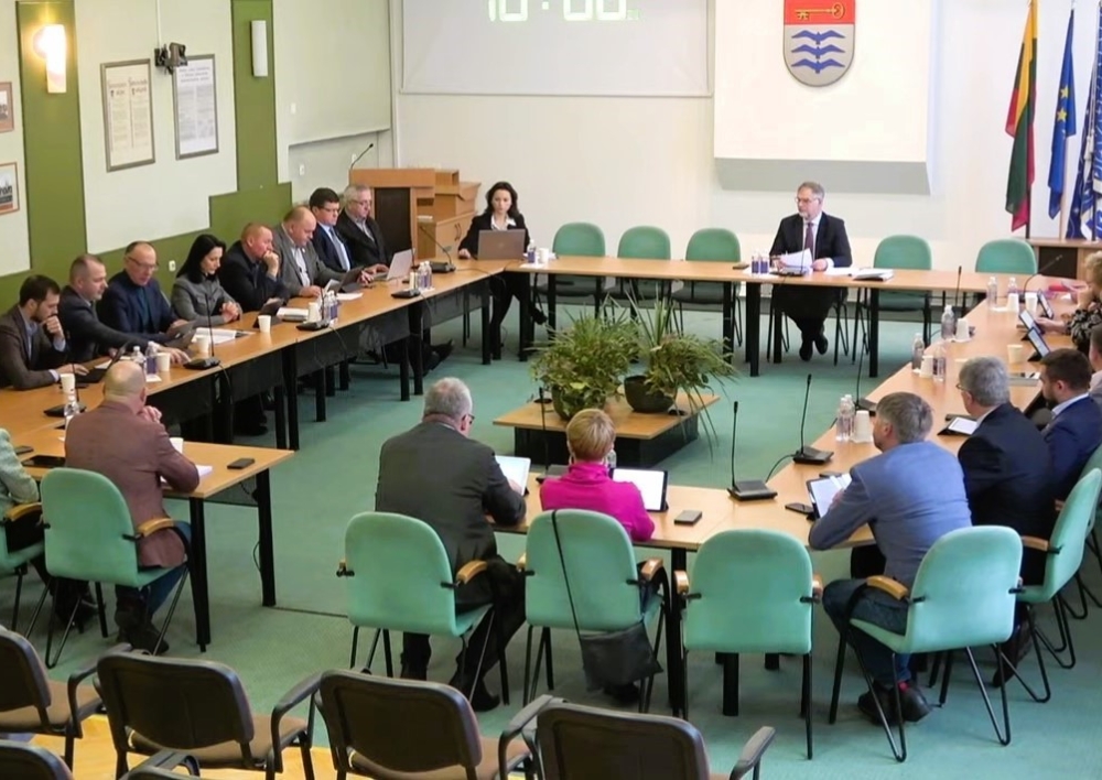 Lapkričio 30 d. savivaldybės tarybos posėdyje