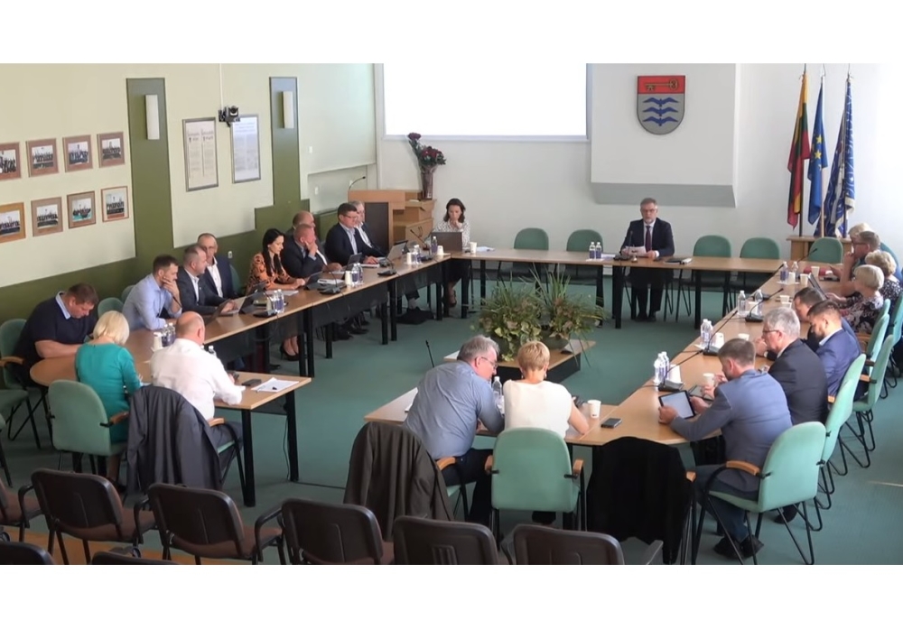 Rugsėjo 27 d. savivaldybės tarybos posėdyje