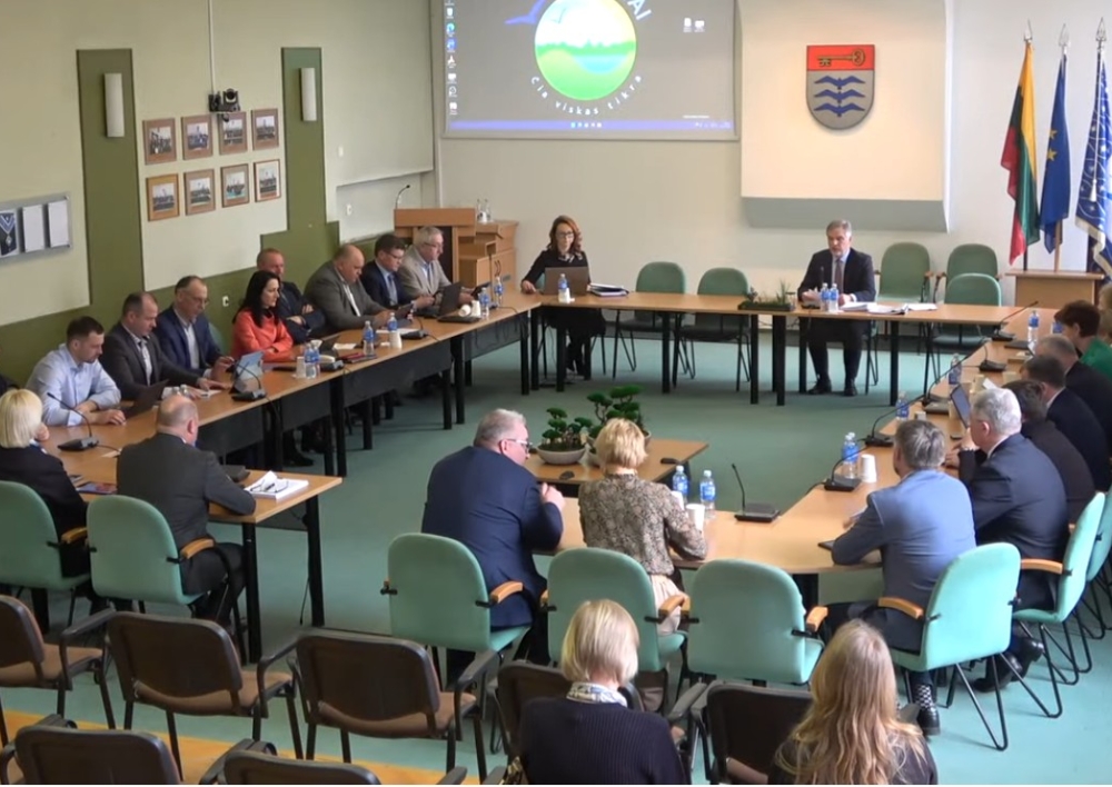 Kovo 26 d. posėdyje savivaldybės taryba apsvarstė 38 klausimus