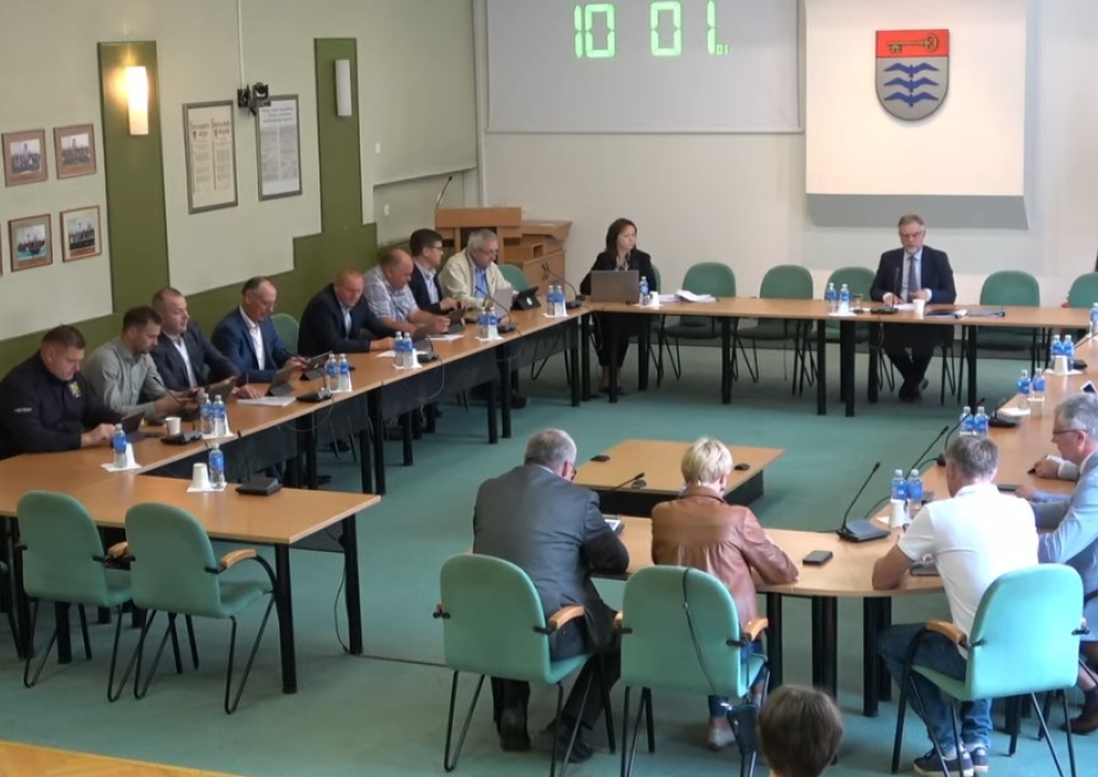 Rugsėjo 26 d. savivaldybės tarybos posėdyje