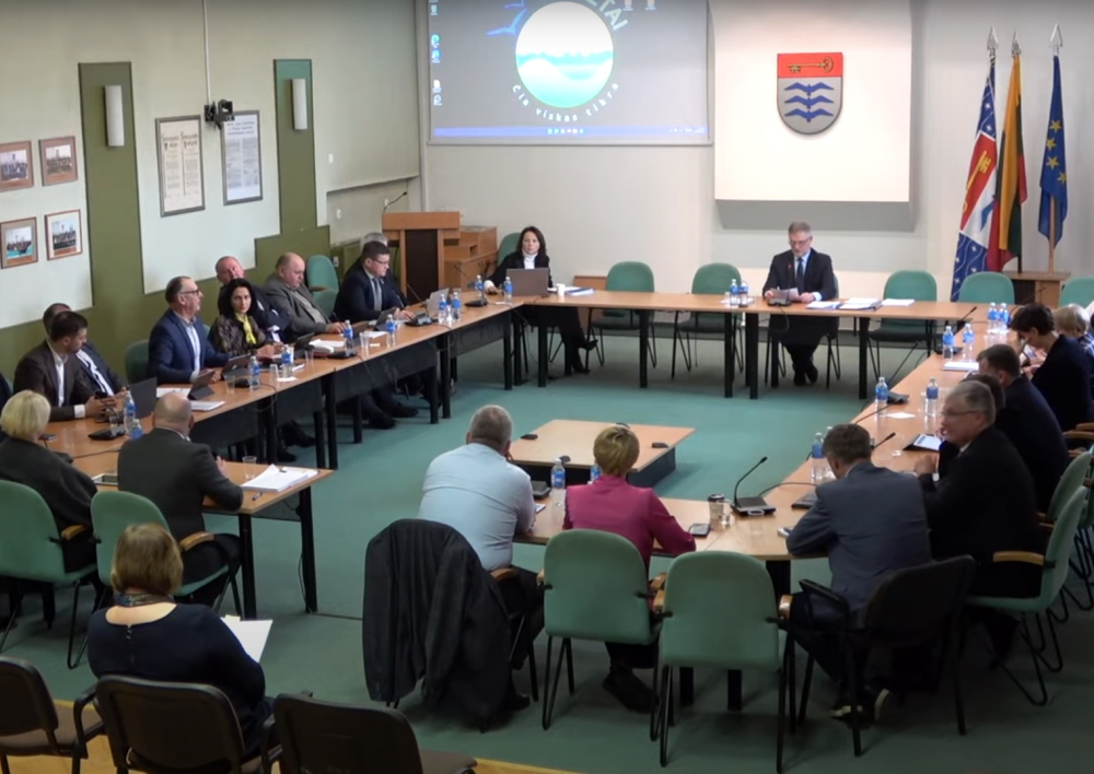 Sausio 30 savivaldybės tarybos posėdyje