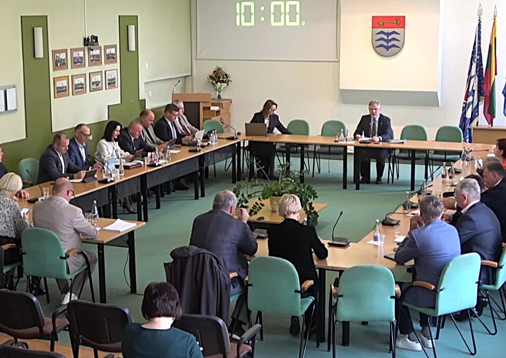 Rugsėjo 25 d. savivaldybės tarybos posėdyje apsvarstyta 30 klausimų