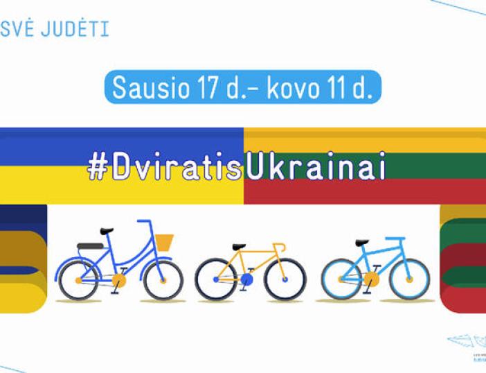 #DviratisUkrainai: Susisiekimo ministerija kviečia dovanoti dviračius ukrainiečiams
