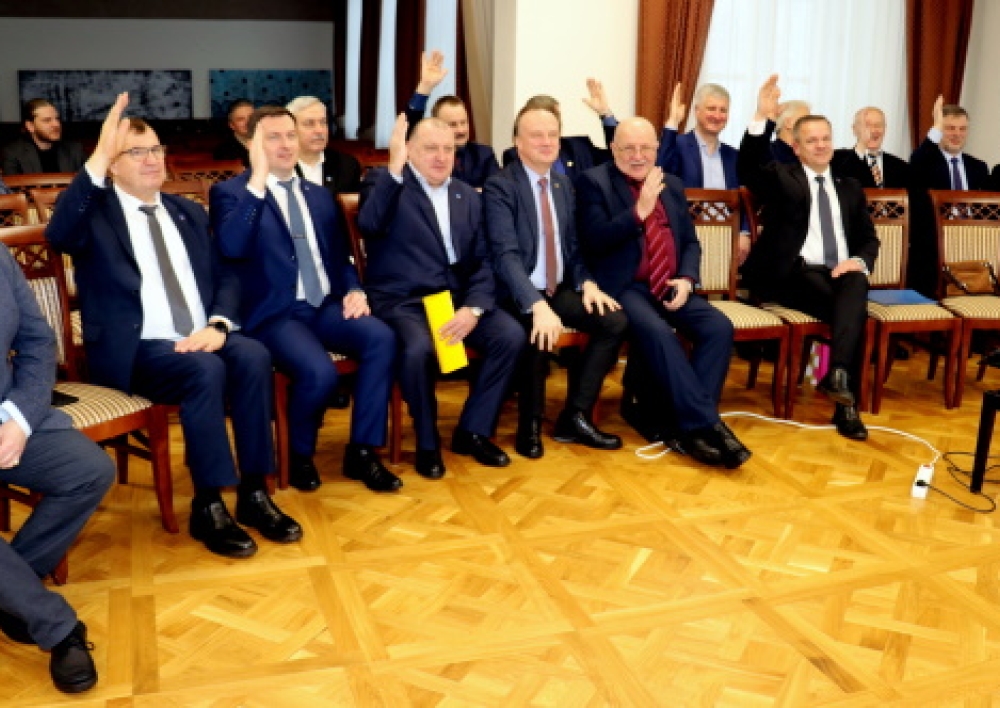 Zarasuose vyko Utenos regiono plėtros tarybos kolegijos posėdis