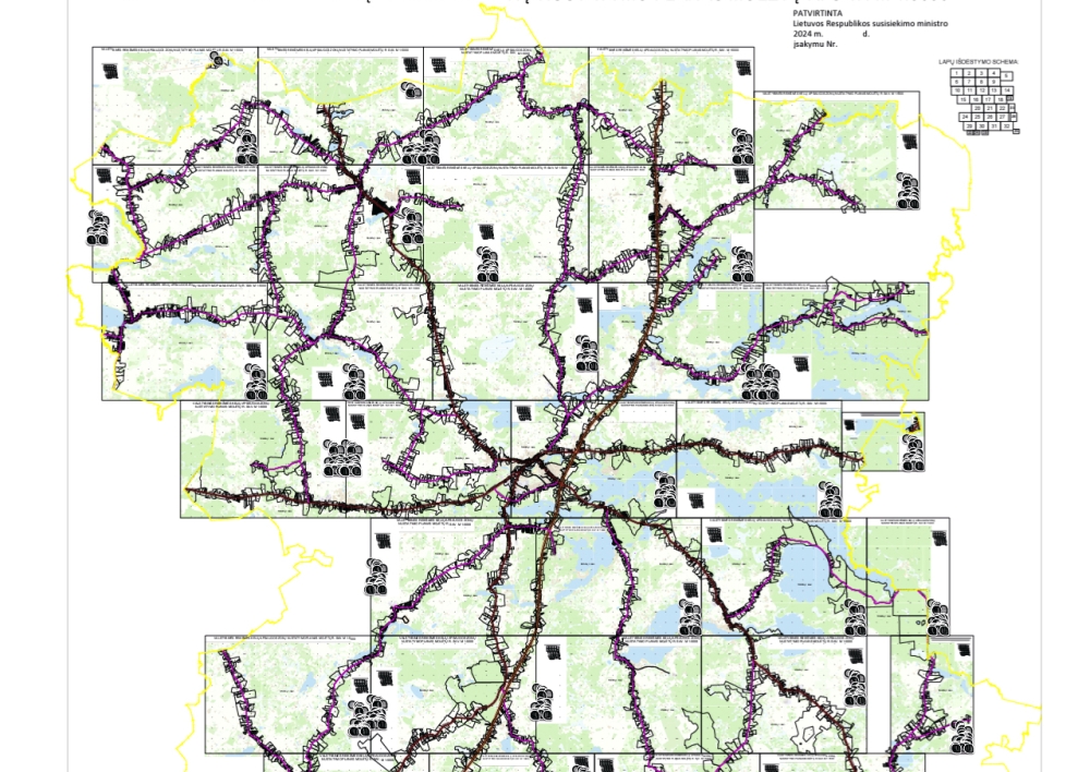 AB VIA Lietuva informuoja apie pateiktą tvirtinti  Valstybinės reikšmės kelių apsaugos zonų planą Molėtų rajone