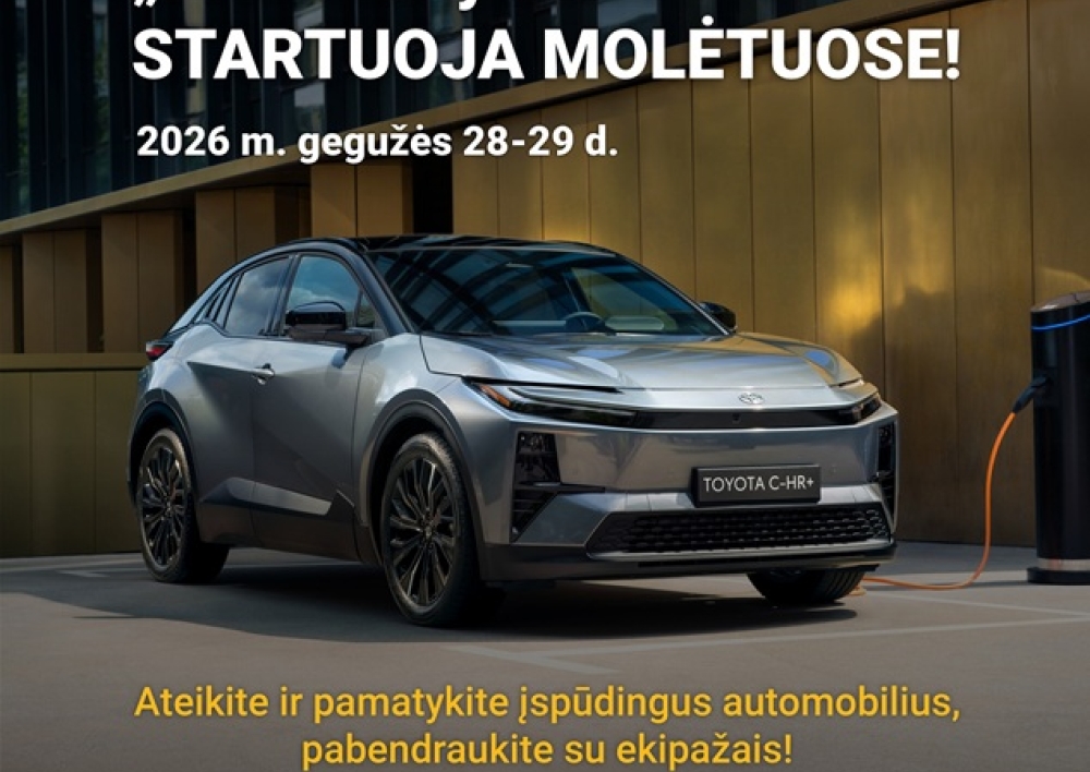 „Press rally 2026“ startuos Molėtuose – gyventojai kviečiami stebėti ralio renginius