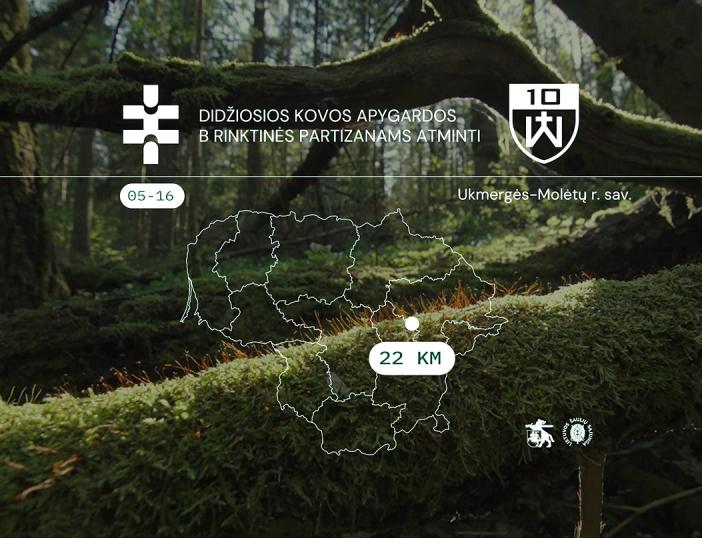 Lietuvos krašto apsaugos ministerija gegužės 16 d. kviečia prisijungti prie nacionalinės žygių iniciatyvos „Samaningi kilometrai“