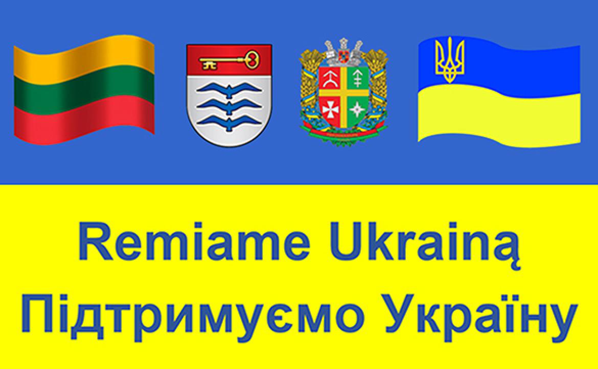 Parama Ukrainai Molėtų rajone / Допомога Україні в Молетайському районі